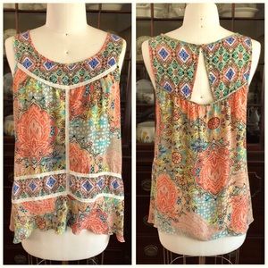 Flowy Colorful Summer Top